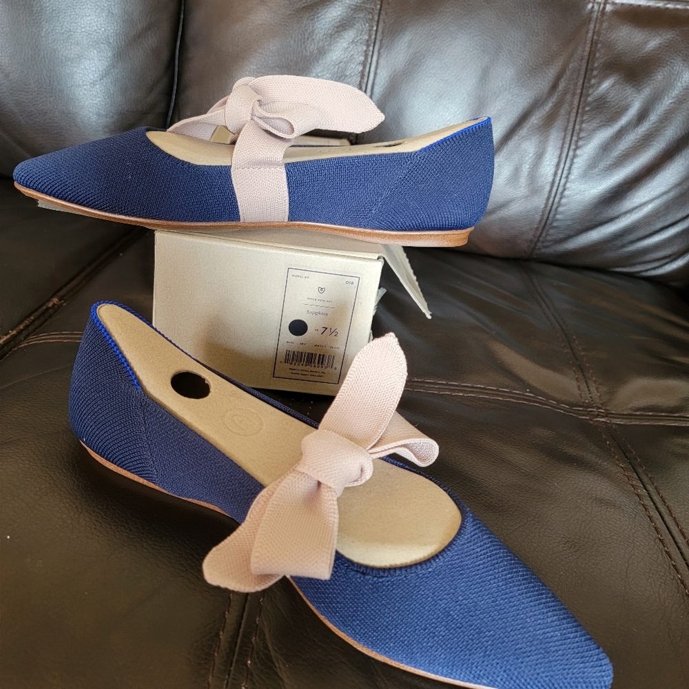 ROTHY'S shoe flat 7.5  teacher clean brand new